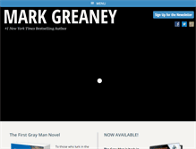 Tablet Screenshot of markgreaneybooks.com
